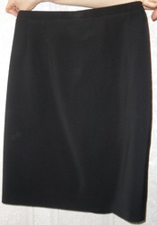классическая черная юбка 48 р-р