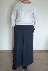 Юбка длинная макси демисезонная,  бренда Sokolova Bogorodskaya размер 44,  164 см